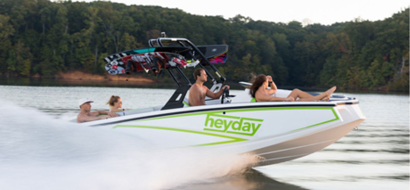 El modelo Heyday VT-1 de bayliner revoluciona el Wake