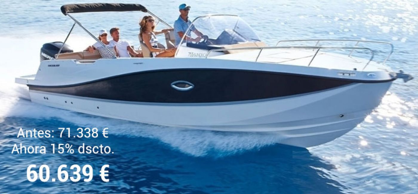 ¡Ofertón! ¡Quicksilver Activ 755 Sundeck Semi-nueva!