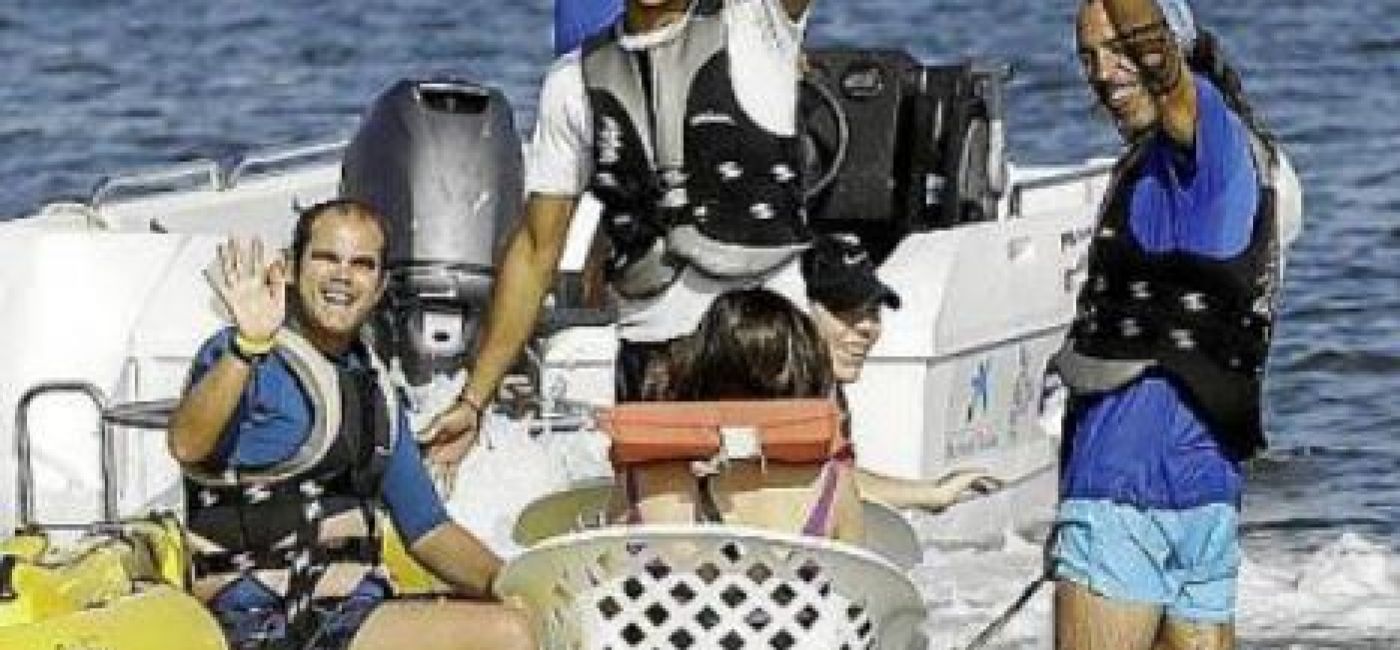 El mar se transforma en el mejor amigo y la mejor terapia.