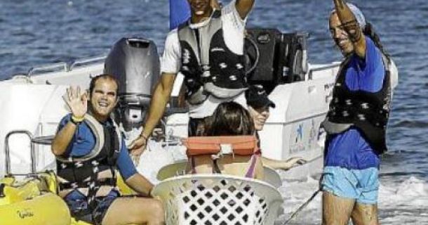 El mar se transforma en el mejor amigo y la mejor terapia.