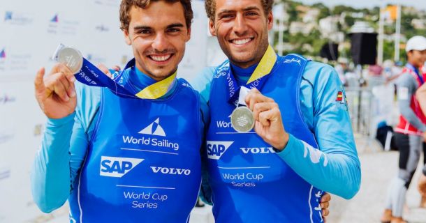 Plata para los 470 españoles en la Copa del Mundo