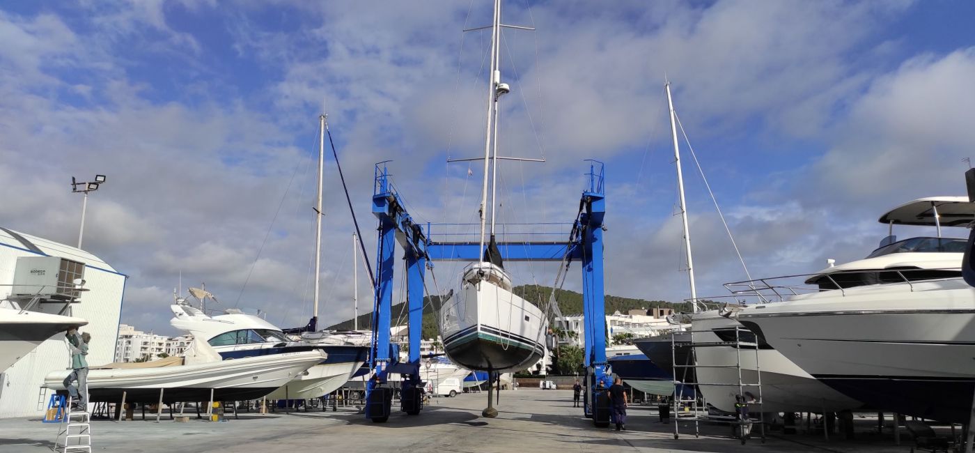 Trabajos en varadero
