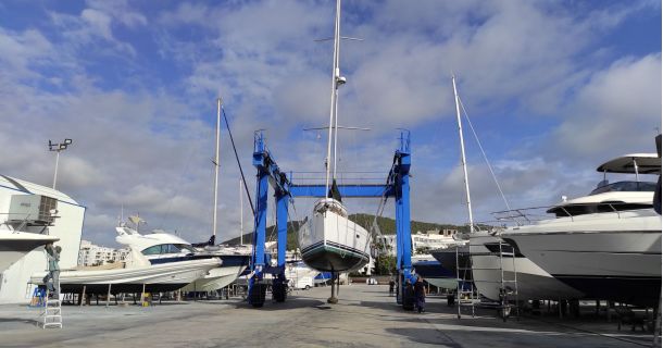 Trabajos en varadero