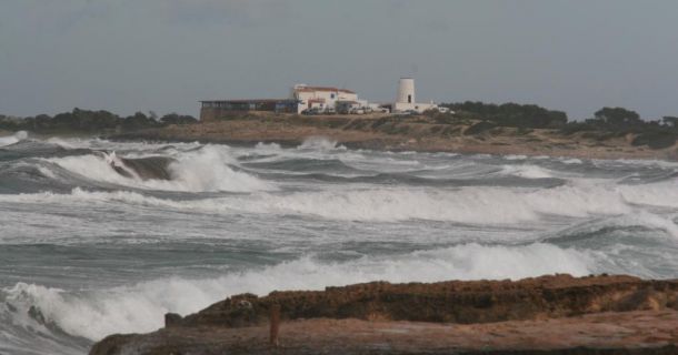 Nuevo aviso de fuerte viento y lluvias intensas en Ibiza y Formentera
