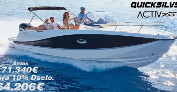 ¡Super oferta! ¡Quicksilver Activ 755 Sundeck 10% menos!