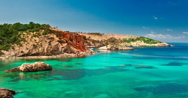 Las zonas para navegar en Ibiza