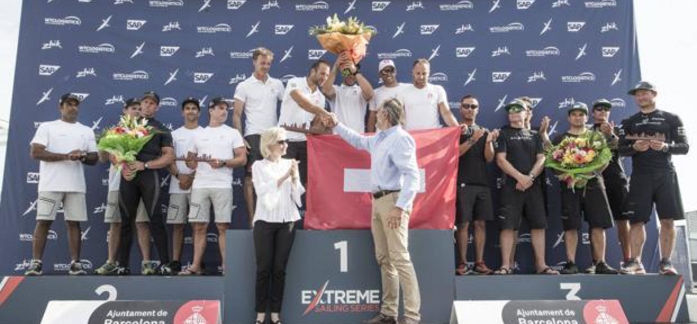 Alinghi, ganador de las Extreme Sailing Series