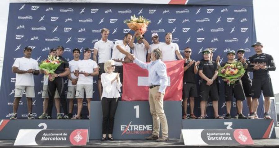 Alinghi, ganador de las Extreme Sailing Series