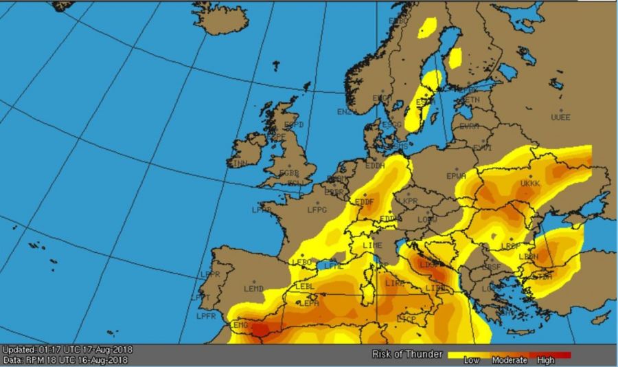 Lluvias torrenciales en Ibiza