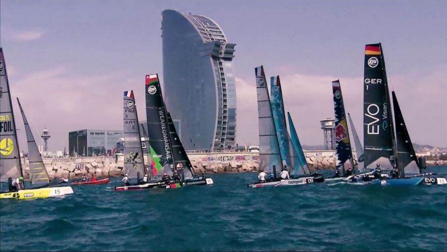 Arrancan en Barcelona las Extreme Sailing Series